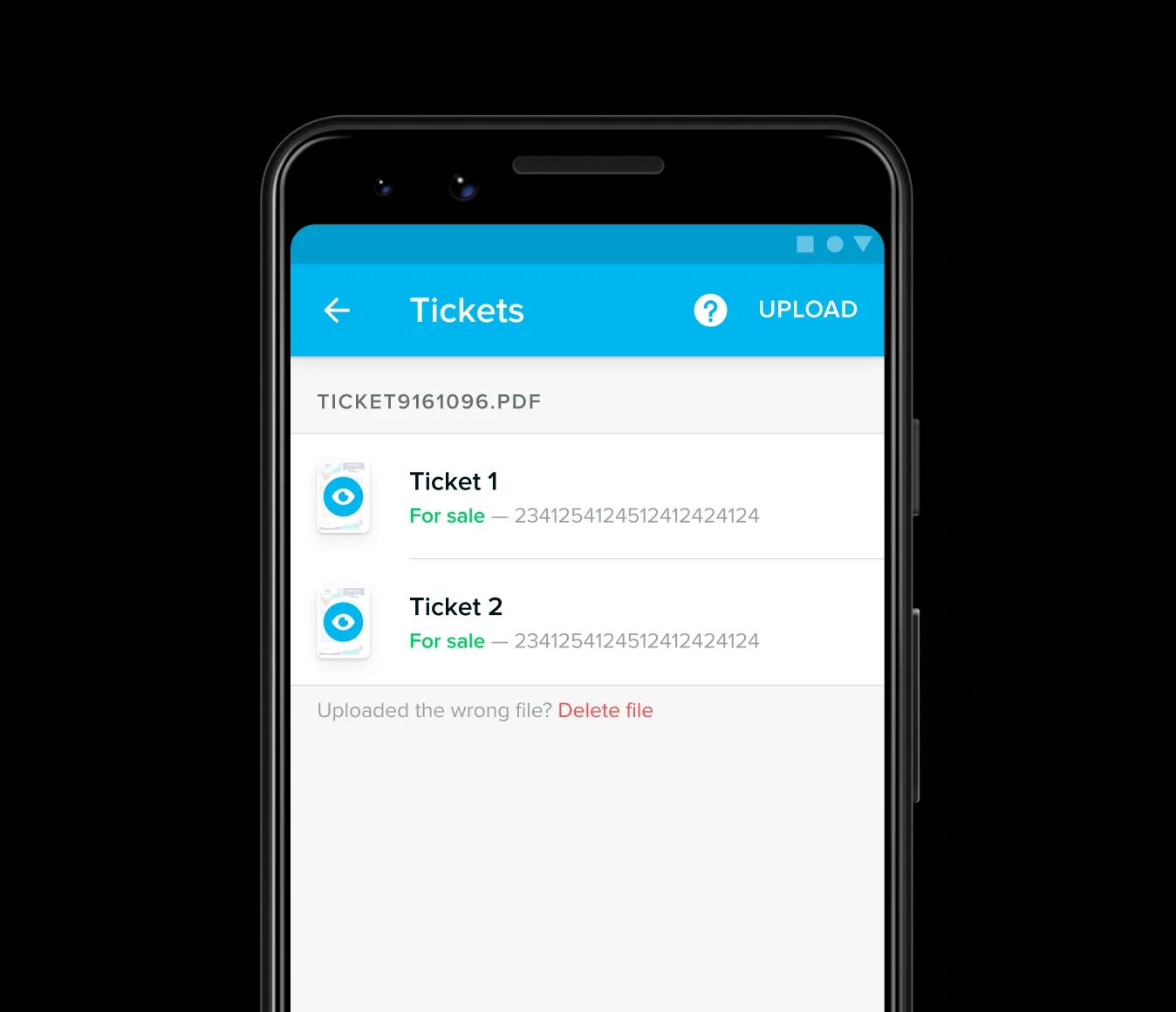 Preview of Sell Flow